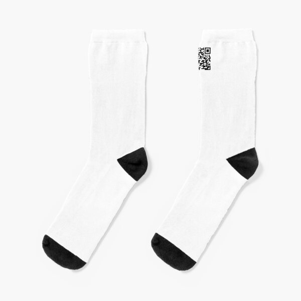 Random Dog Photo Generator QR Code Socks