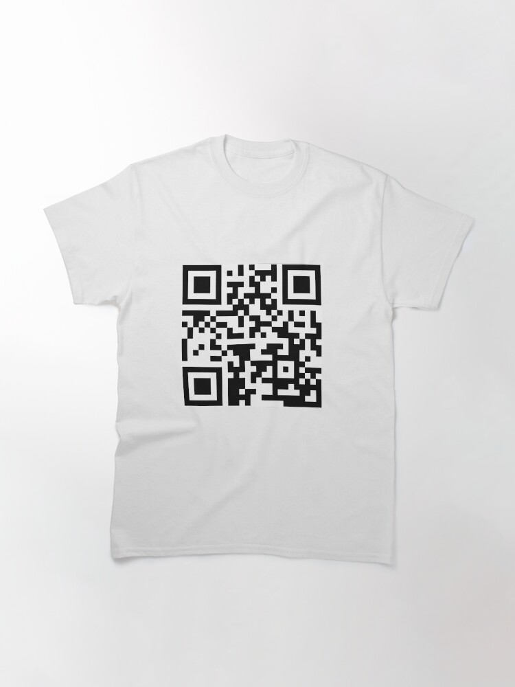 Thumbnail 3 of 7, Classic T-Shirt, Random Dog Photo Generator QR Code  designed and sold by manu142.