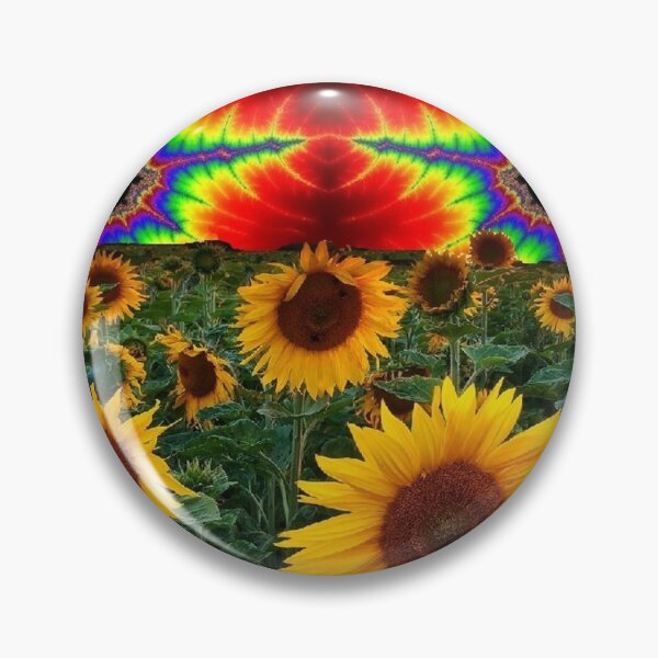 Item preview, Sunflowers Fractal Sky ! designed and sold by ACIDTRIP32.