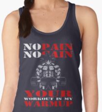 YOUR WORKOUT IS MY WARM UP Women's Tank Top