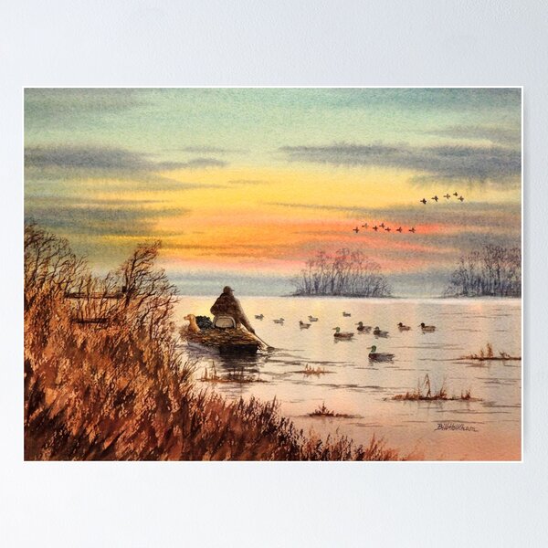 Item preview, A Great Day For Duck Hunting designed and sold by William Holkham.