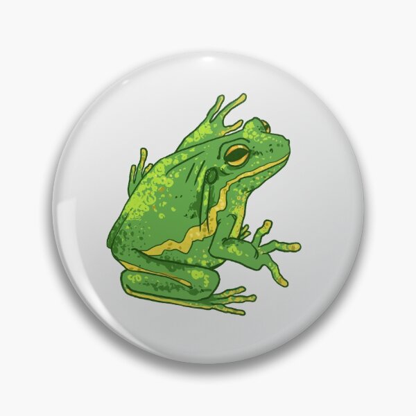 Item preview, green tree frog  designed and sold by R.J.MACC || Art and Design.