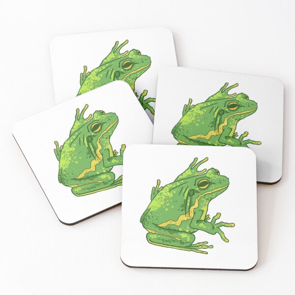 Item preview, green tree frog  designed and sold by R.J.MACC || Art and Design.