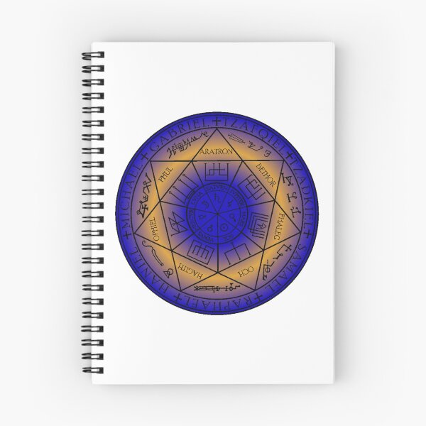 Item preview, BLUE AND GOLD SEAL OF THE 7 ARCHANGELS designed and sold by sprayrainbow.