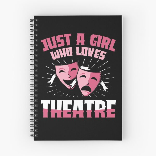 Item preview, Just a girl who loves theatre designed and sold by ankarsdesign.