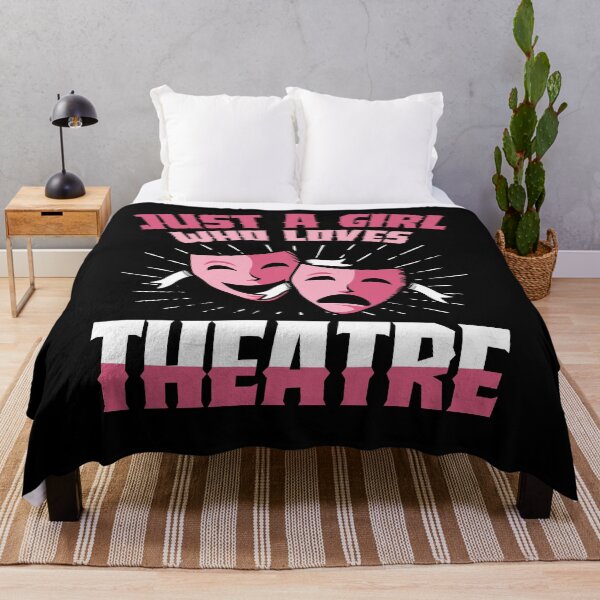Item preview, Just a girl who loves theatre designed and sold by ankarsdesign.