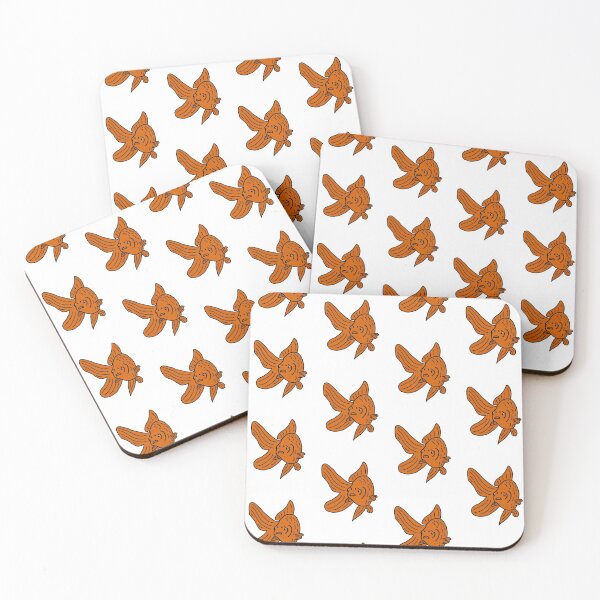 Item preview, Simple Orange Fantail Fancy Goldfish Outline designed and sold by Ellie Davies.