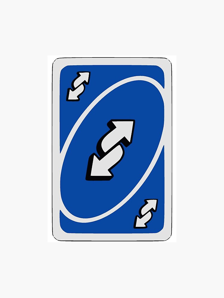 Uno Reverse card | Sticker