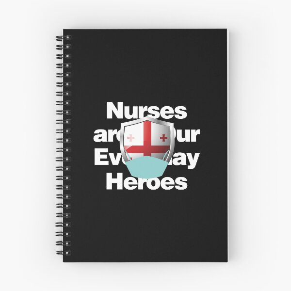 Item preview, Georgia Nurses are Everyday Heroes designed and sold by HelloFromAja.