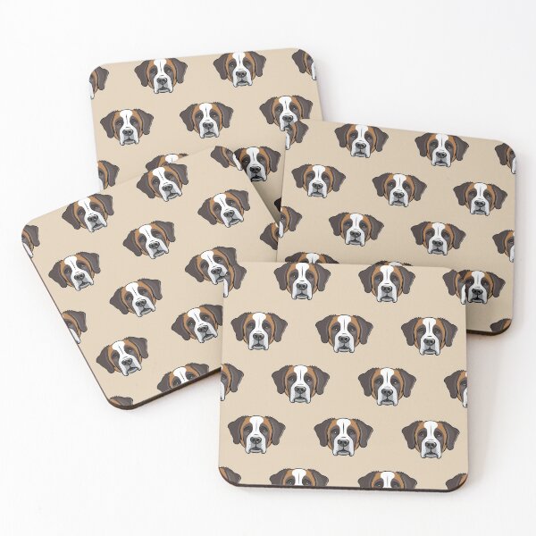 Item preview, St. Bernard Face - Tan designed and sold by littlearrow.