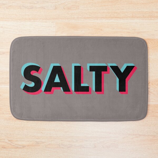 Item preview, Salty Glitch Black designed and sold by BeyondTheDeck.