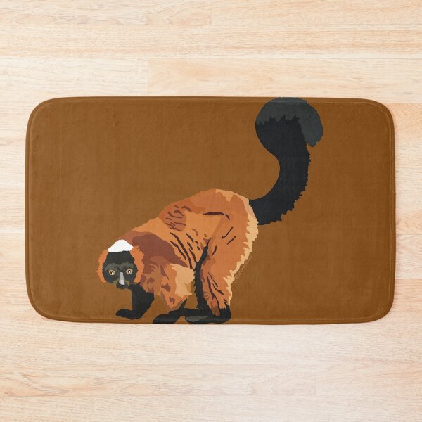 Item preview, Red Ruffed Lemur (Varecia rubra) designed and sold by Alawstrations.