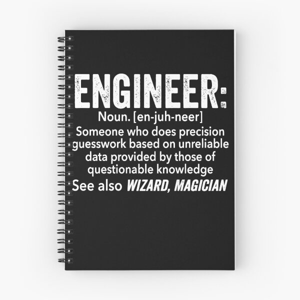 Item preview, Engineer noun definition Wizard Magician designed and sold by RaulDunn.