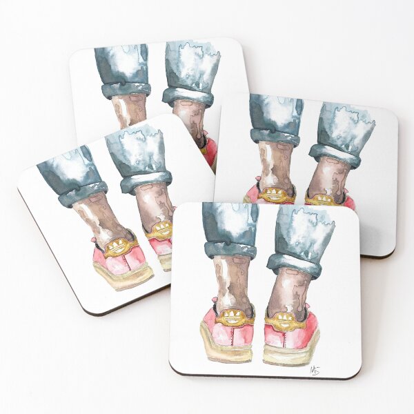 Item preview, pink shoes designed and sold by Mina Sisley.