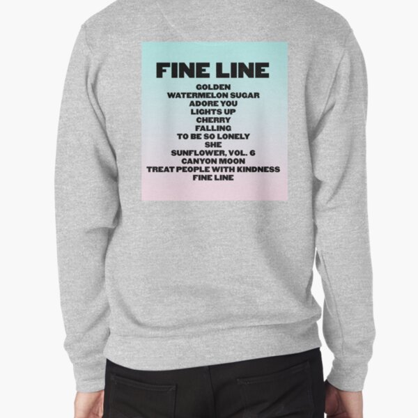 harry styles brown fine line sweatshirt