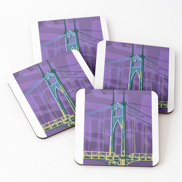 Item preview, St Johns Bridge, Portland, Oregon designed and sold by Billy Talbert Digital Designs.