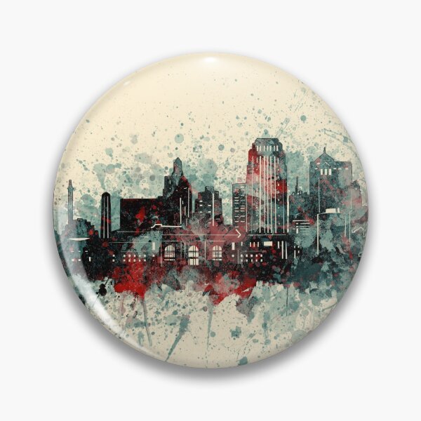 Item preview, kansas city skyline designed and sold by BekimART2.