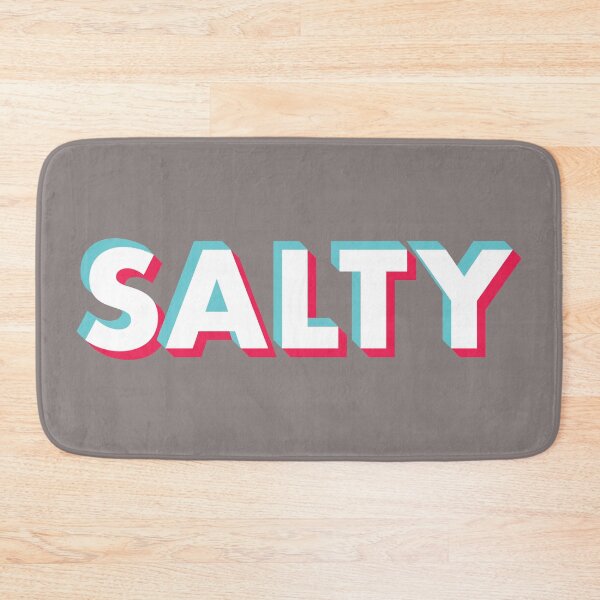 Item preview, Salty Glitch White designed and sold by BeyondTheDeck.