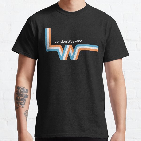 Londown Weekend Television Retro TV Logo T-shirt