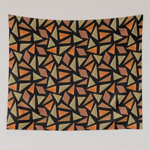Item preview, Abstract geometric triangles designed and sold by JuliaBadeeva.