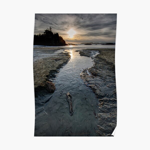 The Stream at McKenzie Beach Poster