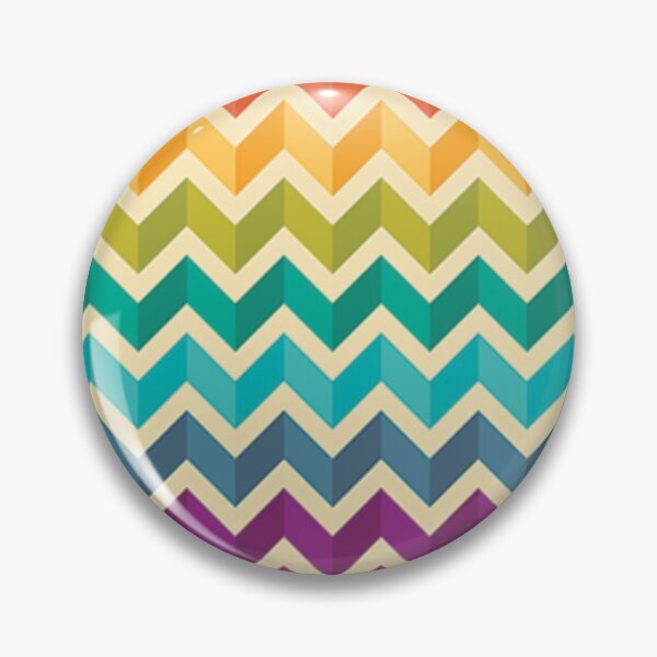 Item preview, Funky Colorful Rainbow Zig Zag Pattern (Mes del Orgullo LGBT) designed and sold by Z3MDesigns.