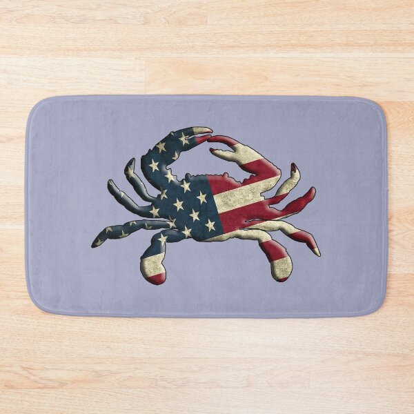 Item preview, Crab, with a touch of Stars and Stripes designed and sold by hookink.