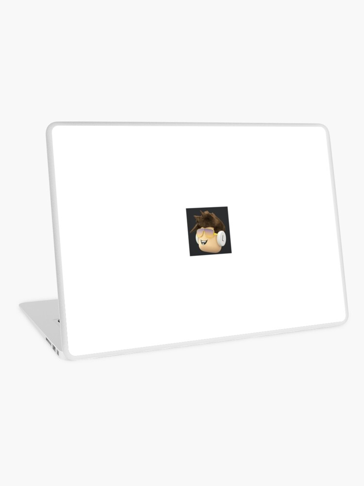 Roblox 3d Head Render Laptop Skin By Diddl Redbubble - computer head roblox