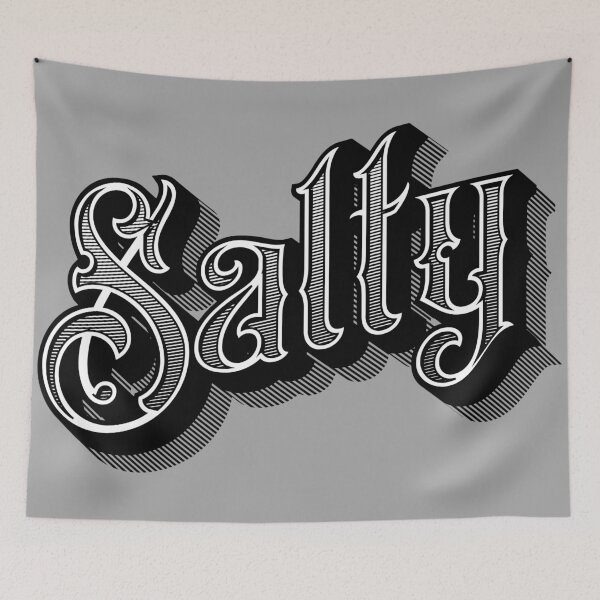 Item preview, Salty Old School designed and sold by BeyondTheDeck.