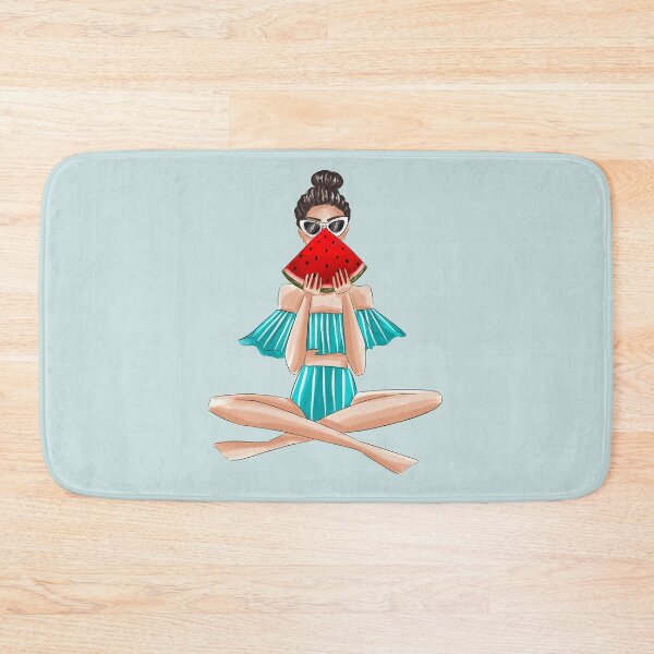 Item preview, summer girl with watermelon designed and sold by reyniramirezfi.