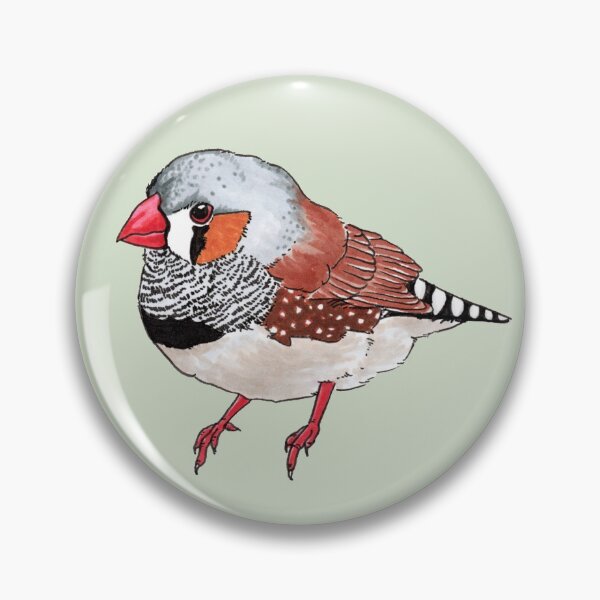 Item preview, Zebra Finch  designed and sold by kiwibirdstudio.