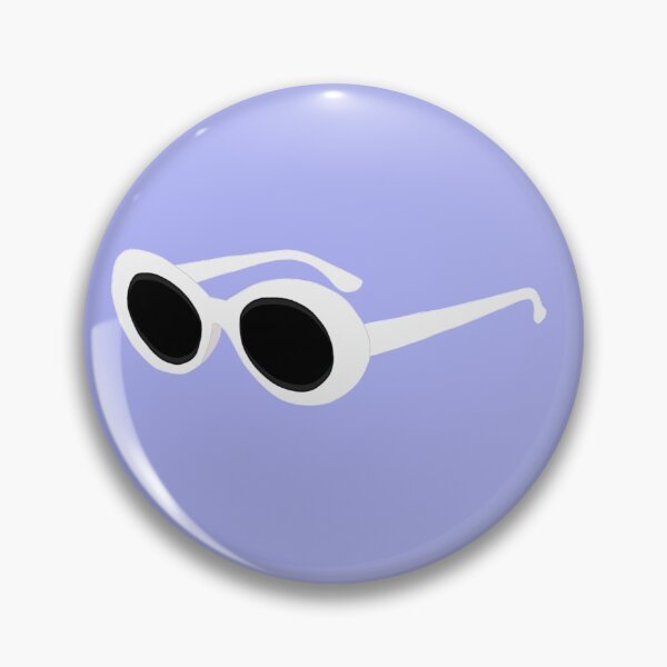 Item preview, clout goggles transparent sticker designed and sold by emilymelo.