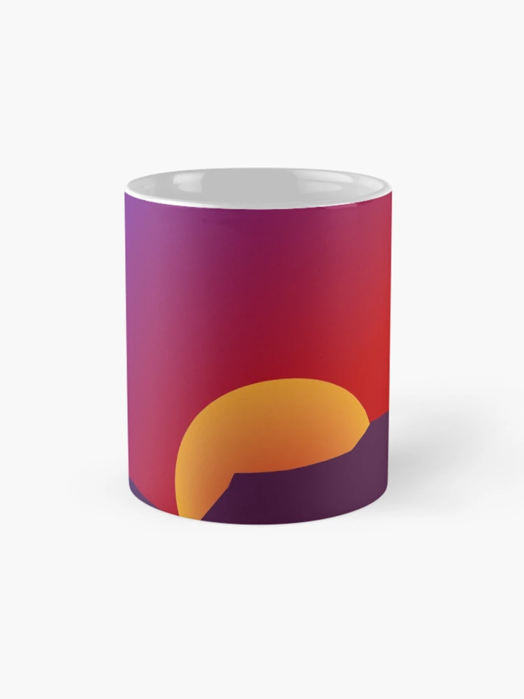 Thumbnail 4 of 6, Coffee Mug, Gradient Landscape designed and sold by powerpointer.