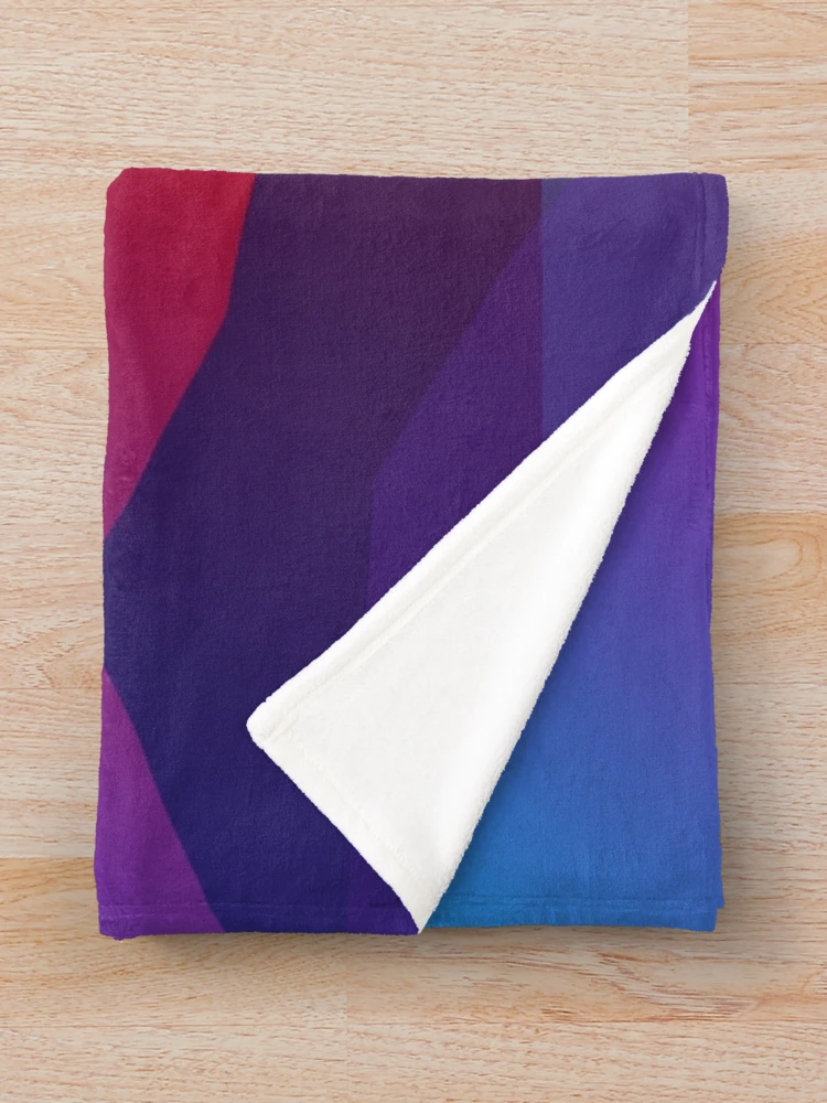 Thumbnail 3 of 6, Throw Blanket, Gradient Landscape designed and sold by powerpointer.