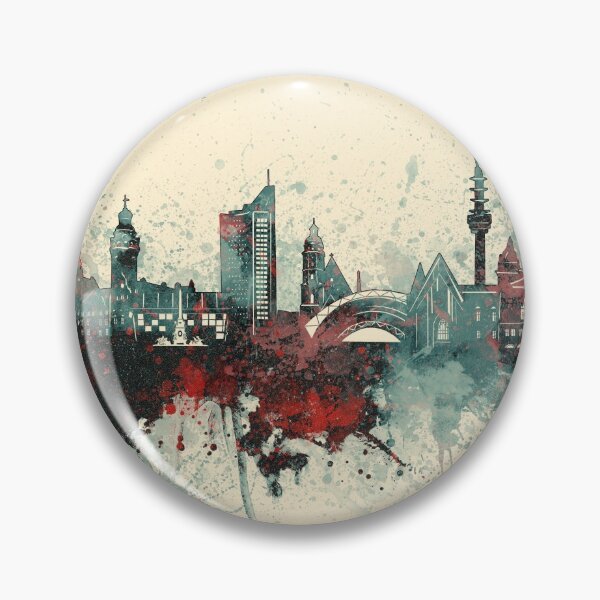 Item preview, leipzig skyline designed and sold by BekimART2.