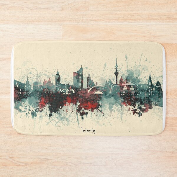 Item preview, leipzig skyline designed and sold by BekimART2.