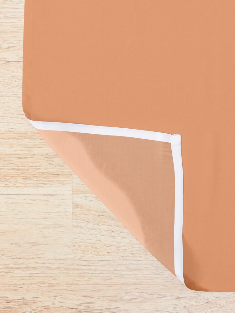 Alternate view of Warm Sunset Shower Curtain