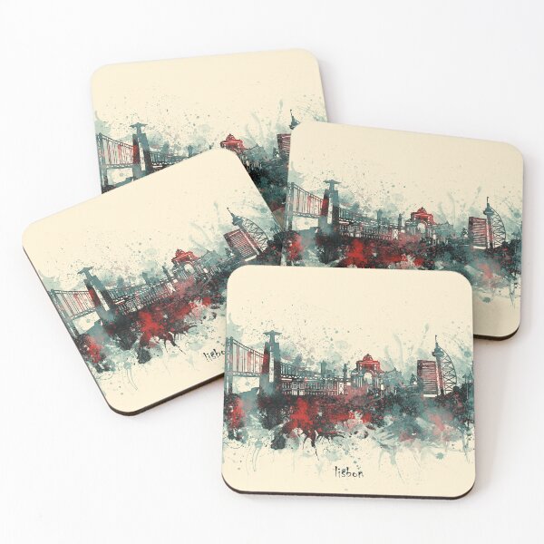 Item preview, lisbon skyline designed and sold by BekimART2.