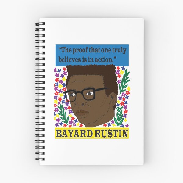 Item preview, Bayard Rustin Portrait and Quote designed and sold by colyar.