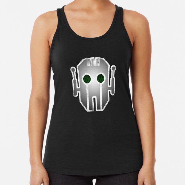 ROBOT FACE Racerback Tank Top