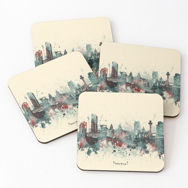 Item preview, liverpool skyline designed and sold by BekimART2.