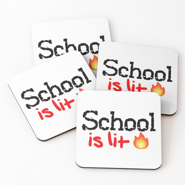 Item preview, School is Lit! designed and sold by DoodleDashCollective.
