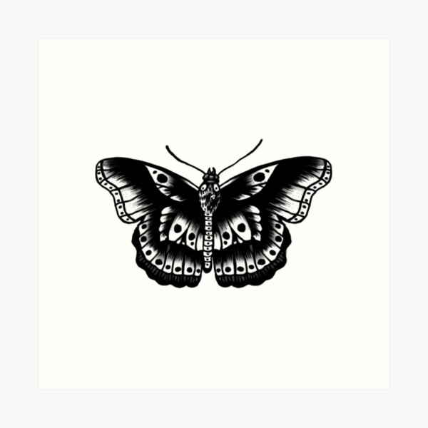 Download Harry Styles Butterfly Tattoos Art Print By Marnilauren Redbubble