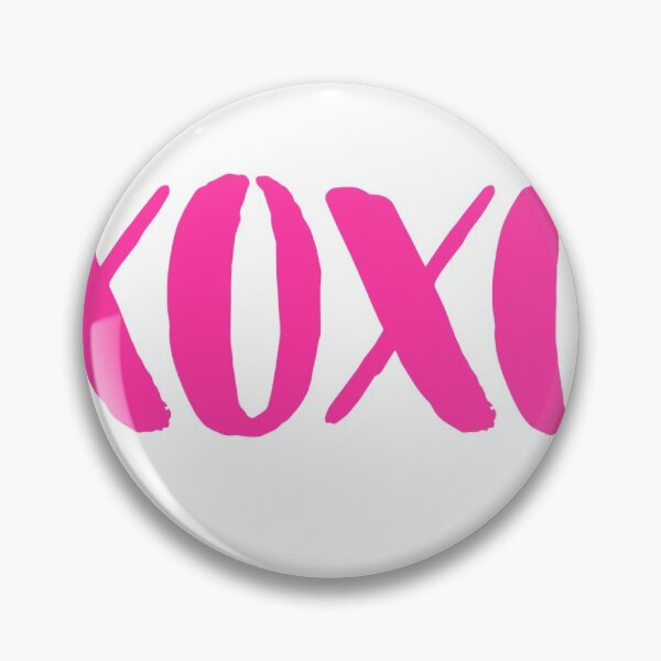 Artikelvorschau, xoxo rosa Aufkleber entworfen und verkauft von madebyamanda.