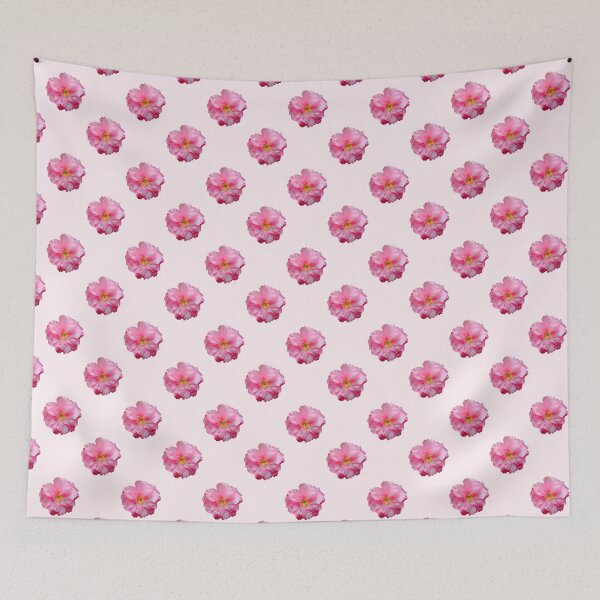 Item preview, Sakura cherry blossom flower pattern (Lavender blush background) designed and sold by Pendy777.