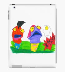 Tony Curtis and Curtis Tony (with grass) iPad Case/Skin