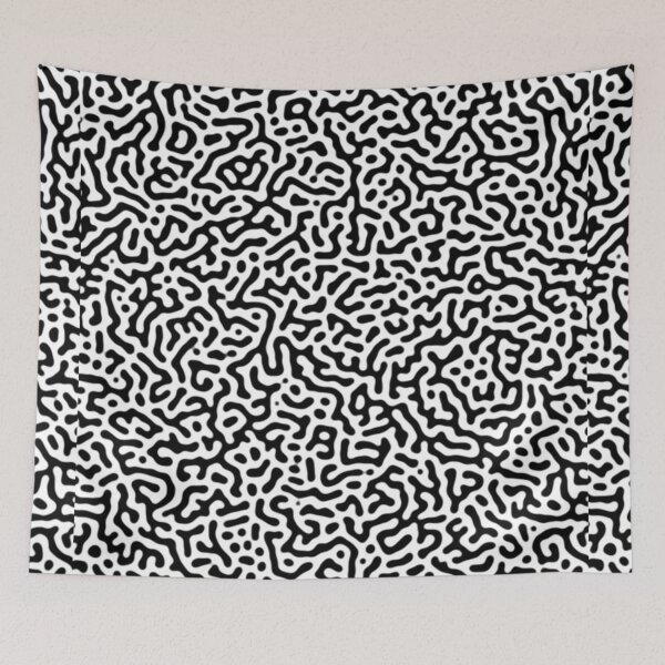 Item preview, Abstract Black and White Pattern  designed and sold by Corbitron.