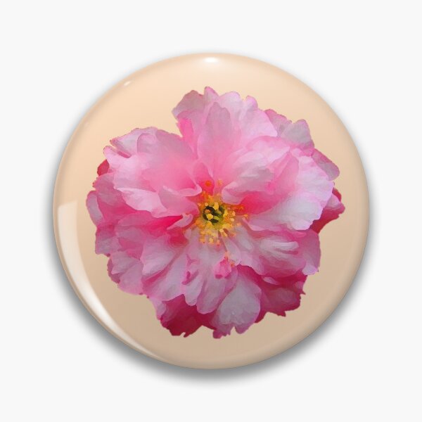 Item preview, Sakura cherry blossom flower pattern (Peach puff background) designed and sold by Pendy777.