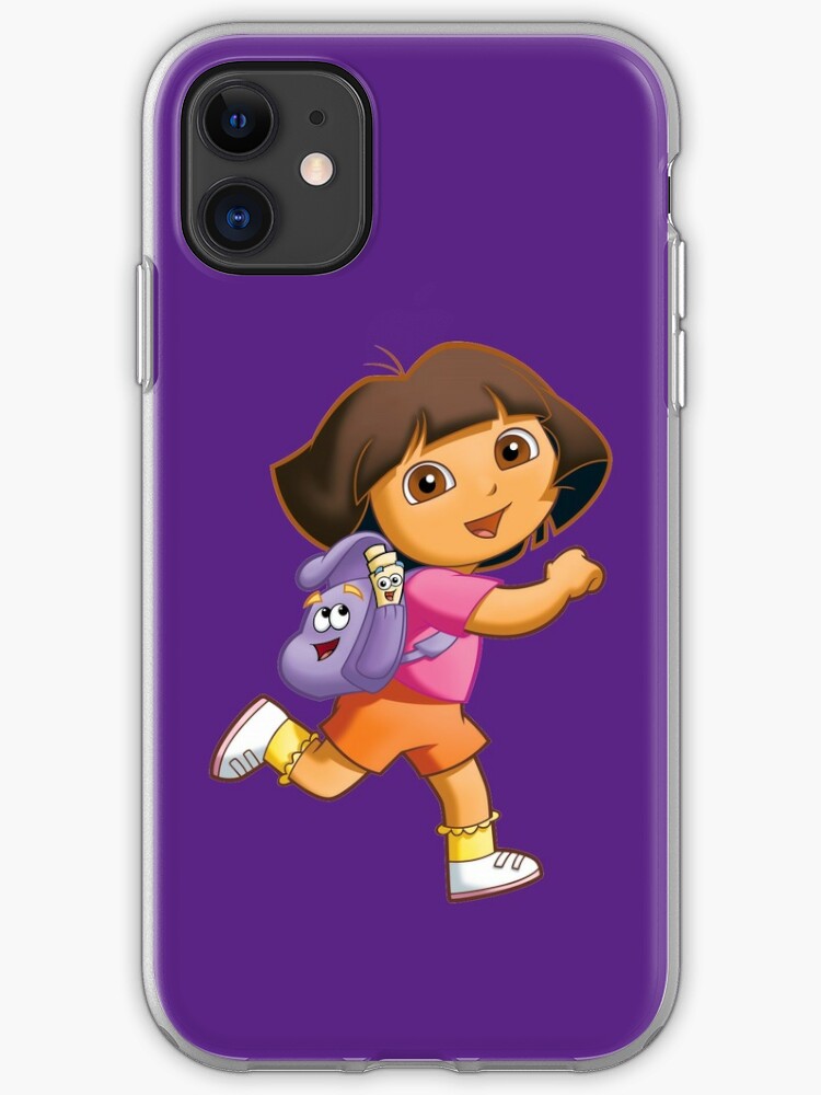 dora with backpack