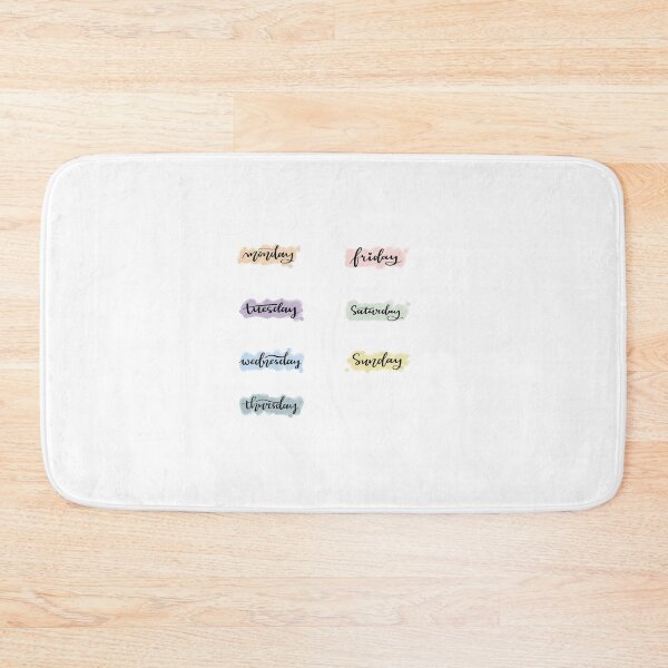 Item preview, Days of the Week designed and sold by schmoneyyy.